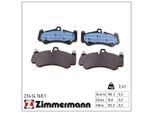 ZIMMERMANN Bremsbelagsatz, Scheibenbremse 234141681 Vorderachse für Porsche