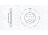 MAGNETI MARELLI Bremsscheibe 361302040784 300mm 26mm für CHEVROLET BUICK