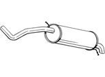BOSAL Endschalldämpfer 279757 für VW