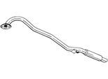 BOSAL Endschalldämpfer 278549 für Ford NISSAN