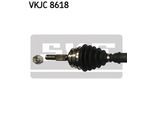 SKF Antriebswelle vkjc8618 Vorderachse rechts für Citroën