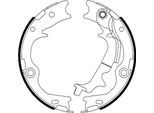 TEXTAR Bremsbackensatz, Feststellbremse 91078300 für HYUNDAI KIA