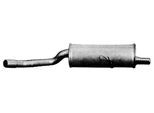 VEGAZ Endschalldämpfer fts88 hinten für Fiat