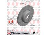 ZIMMERMANN Bremsscheibe SPORT COAT Z 150349052 Vorderachse Gelocht 330mm 24mm für BMW