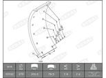 BERAL Bremsbelagsatz, Trommelbremse kbl1503011561 für Mercedes