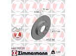 ZIMMERMANN Bremsscheibe COAT Z 440310720 Hinterachse voll 247mm 9mm für Peugeot (DF-PSA) Citroën Citroën/Peugeot