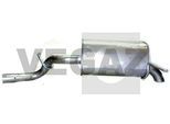 VEGAZ Endschalldämpfer pgs401 hinten für Citroën/Peugeot