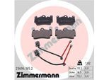 ZIMMERMANN Bremsbelagsatz, Scheibenbremse 236941652 Hinterachse für Porsche VAG