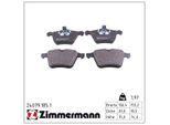ZIMMERMANN Bremsbelagsatz, Scheibenbremse 240791851 Vorderachse für JAGUAR