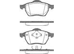 TRISCAN Bremsbelagsatz, Scheibenbremse 811010502 für Ford VW