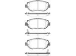 TRISCAN Bremsbelagsatz, Scheibenbremse 811013044 für TOYOTA LEXUS