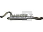 VEGAZ Endschalldämpfer fts419 für Fiat Peugeot Citroën