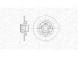 MAGNETI MARELLI Bremsscheibe 361302040651 274mm 11mm für Mercedes RENAULT