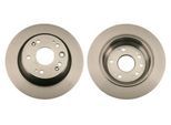 TRW Bremsscheibe df4431 voll 282mm 9mm für HONDA