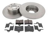 MAPCO Bremsensatz, Scheibenbremse 47166 Hinterachse voll 276mm 14mm für Citroën