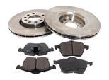 MAPCO Bremsensatz, Scheibenbremse 47928 Vorderachse belüftet 308mm 25mm für Opel SAAB
