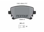 TEXTAR Bremsbelagsatz, Scheibenbremse 2332611 für Bentley