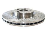 TRUCKTEC AUTOMOTIVE Bremsscheibe 0235208 Vorderachse Gelocht 350mm 32mm für Mercedes