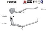 AS Ruß-/Partikelfilter, Abgasanlage fd5096 für VW