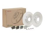 BREMBO Bremsensatz, Scheibenbremse kt10050 290mm 12mm für Vaughall Fiat DS Peugeot TOYOTA Citroën (DF-PSA)