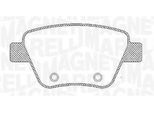 MAGNETI MARELLI Bremsbelagsatz, Scheibenbremse 363916060441 für VW Audi