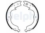 DELPHI Bremsbackensatz, Feststellbremse ls2008 für MITSUBISHI Citroën Subaru