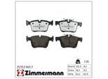 ZIMMERMANN Bremsbelagsatz, Scheibenbremse 253539651 Hinterachse für Mercedes (BBDC)