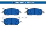 ATE Bremsbelagsatz, Scheibenbremse 13046055532 für MAZDA