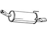 BOSAL Endschalldämpfer 185133 für Vaughall Opel