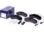 TOMEX BRAKES Bremsbelagsatz, Scheibenbremse tx11112 Hinterachse für Iveco NISSAN RENAULT