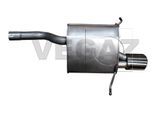 VEGAZ Endschalldämpfer ms372 hinten für Mercedes