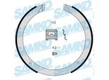 SAMKO Bremsbackensatz, Feststellbremse 81098 für GMC DAEWOO MAZDA Ford PONTIAC CHEVROLET SSANGYONG