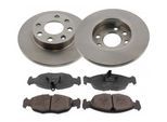 MAPCO Bremsensatz, Scheibenbremse 47751 Vorderachse voll 236mm 12,5mm für Opel Vaughall DAEWOO