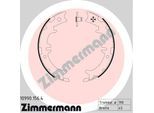 ZIMMERMANN Bremsbackensatz, Feststellbremse 109901564 Hinterachse für TOYOTA