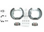 TEXTAR Bremsbackensatz Shoe Kit Pro 84031806 für Peugeot RENAULT
