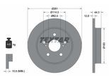 TEXTAR Bremsscheibe 92301403 281mm 12mm für TOYOTA (GAC) LEXUS (FAW)