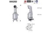 AS Katalysator 50025d für CHEVROLET