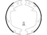 HELLA Bremsbackensatz, Feststellbremse 8da355050631 für AMC MITSUBISHI HYUNDAI