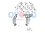 OYODO Katalysator 10n0030oyo für Opel