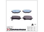 ZIMMERMANN Bremsbelagsatz, Scheibenbremse 248221701 Hinterachse für Chrysler DODGE Fiat VAG