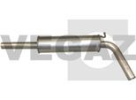 VEGAZ Mittelschalldämpfer sks92 mitte für VW
