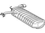 BOSAL Endschalldämpfer 169039 für KIA
