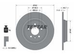 TEXTAR Bremsscheibe PRO 92162903 302mm 11mm für Volvo ASIA