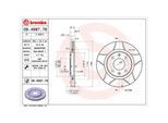 MAGNETI MARELLI Bremsscheibe 360406017805 266mm 20mm für Citroën Peugeot