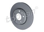 TOPRAN Bremsscheibe 701100 Vorderachse belüftet 280mm 24mm für DACIA