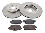 MAPCO Bremsensatz, Scheibenbremse 47724 Vorderachse innenbelüftet 300mm 26mm für Vaughall Opel CHEVROLET