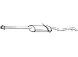 BOSAL Endschalldämpfer 289023 für Mercedes