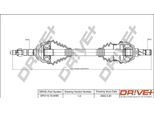 DRIVE+ Antriebswelle dp2110100495 für Opel