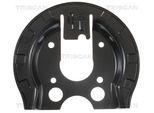 TRISCAN Spritzblech, Bremsscheibe 812528203 Hinterachse für Peugeot