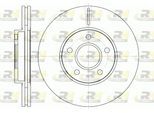 ROADHOUSE Bremsscheibe 666210 Vorderachse belüftet 278mm 24mm für VW Ford